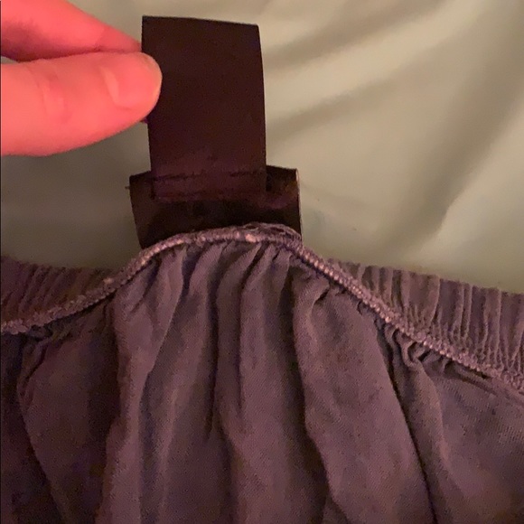 BLUE JEAN OFF THE SHOULDER MID SLEEVE - Picture 3 of 3